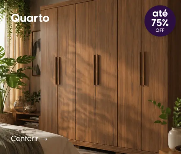 Niver da Home! Garanta 20% off no pix ou parcele em mais vezes sem juros!