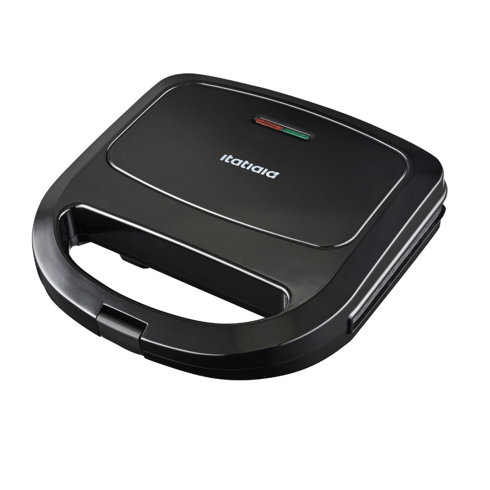 Grill e Sanduicheira Elétrica 127 V Preto Essencial (Por R$ 65,55)
