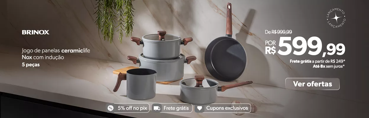 Produtos com descontos de até 60%