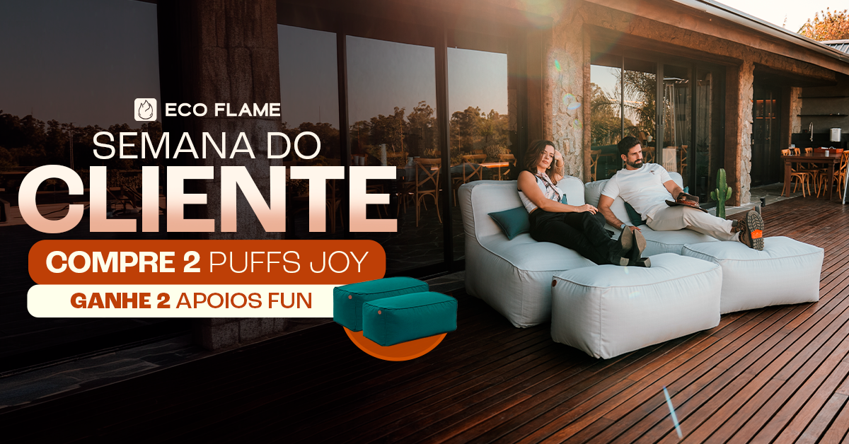 Semana do cliente - Compre 2 Puffs JOY = Ganhe 2 Puffs FUN (complete seu kit) 