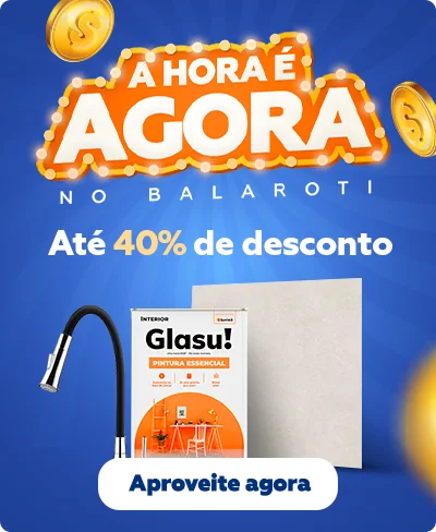 A hora é agora: Até 40% OFF