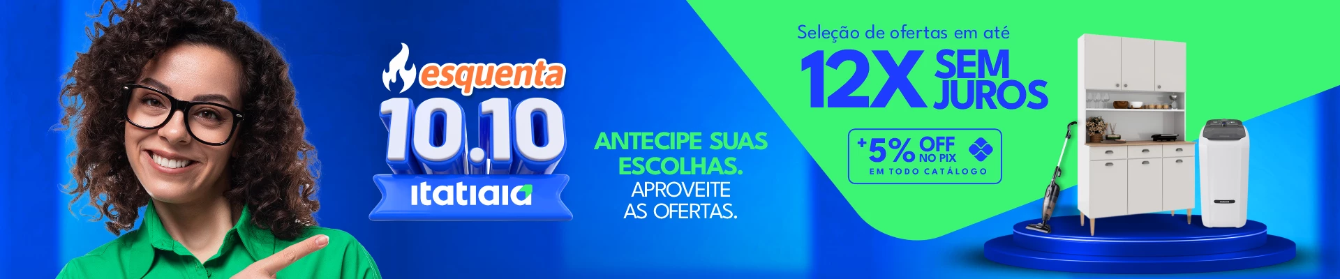 10.10 - Data Dupla Itatiaia Aproveite!! Produtos com até 50% OFF