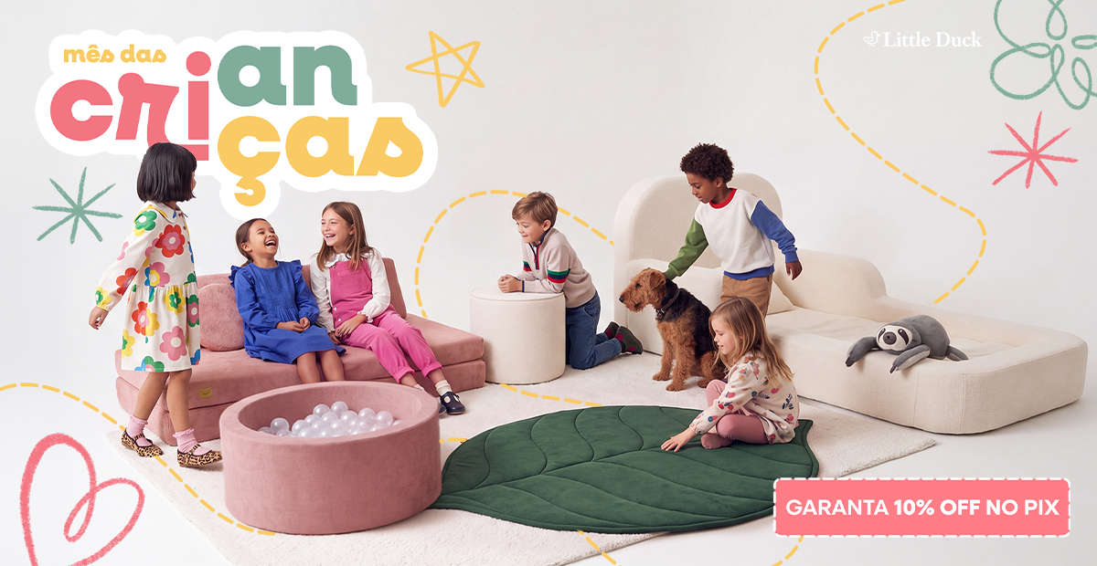 Mês das crianças: Garanta 10% Off no Pix