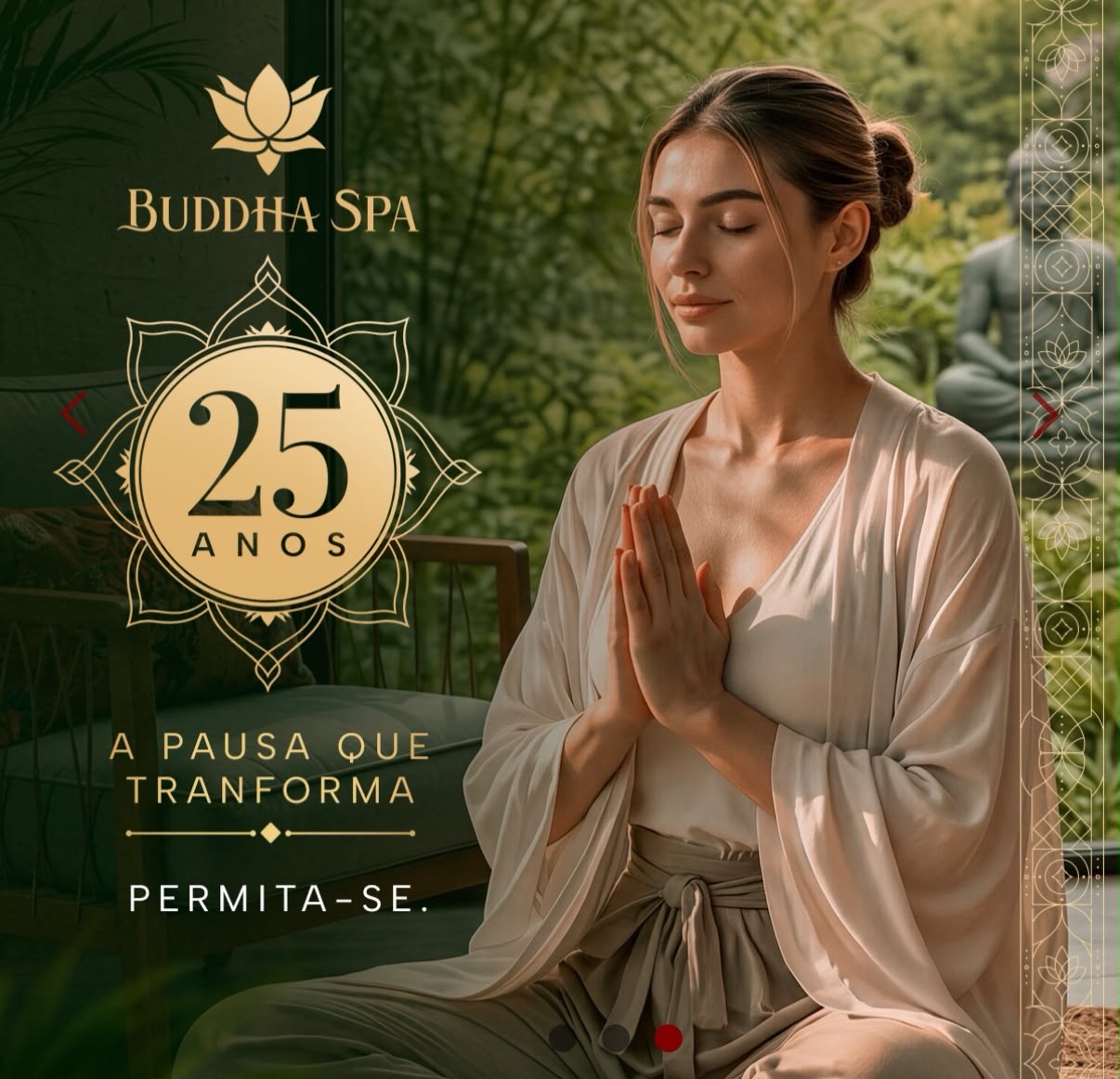 Há 25 anos, o Buddha Spa transforma momentos de pausa em experiências de bem-estar, cuida…