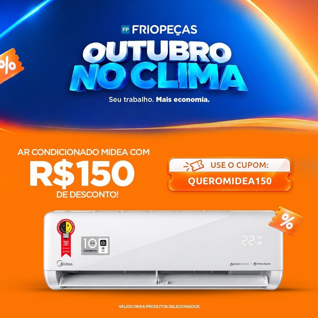 Produtos selecionados Frio Peças com cupons ativos