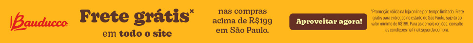 Frete Grátis para o estado de SP para pedidos acima de R$ 199
