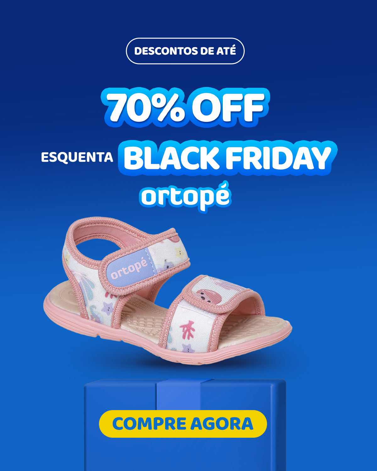 Esquenta Black friday com até 70% Off