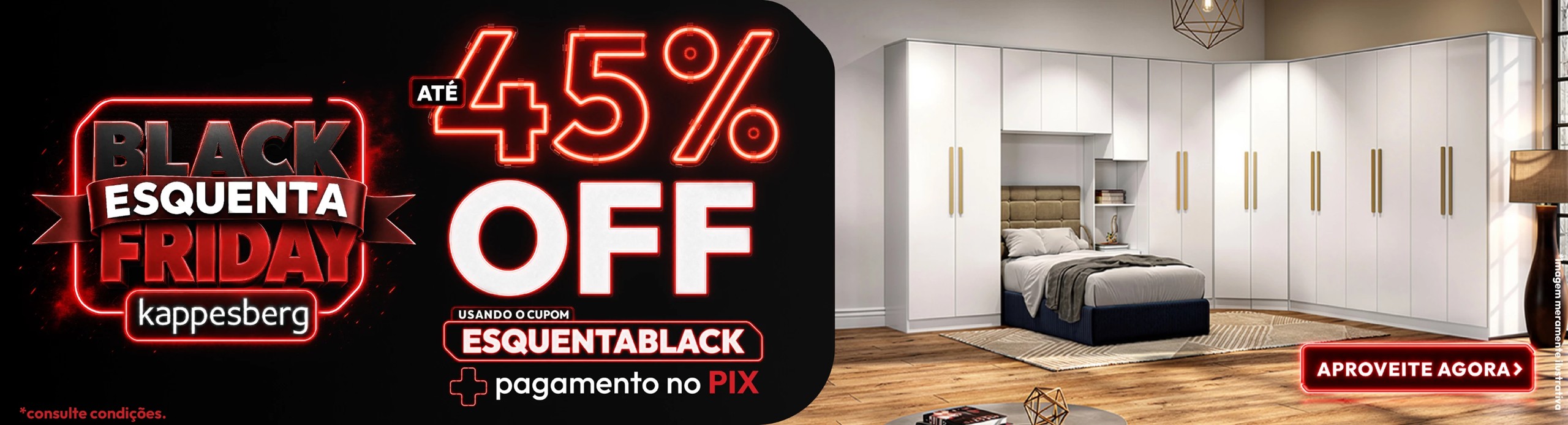 Esquenta Black com até 45% Off : Use o cupom ESQUENTABLACK